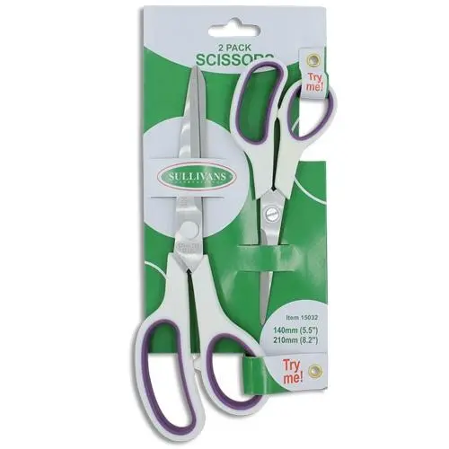 Sullivans Dual-Length Scissor Set – 140Mm & 210Mm, 2-Piece Pack 1