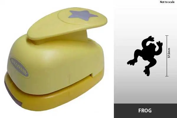 Sullivans Frog-Shaped Craft Punch – 37.5Mm Die-Cut Tool 1