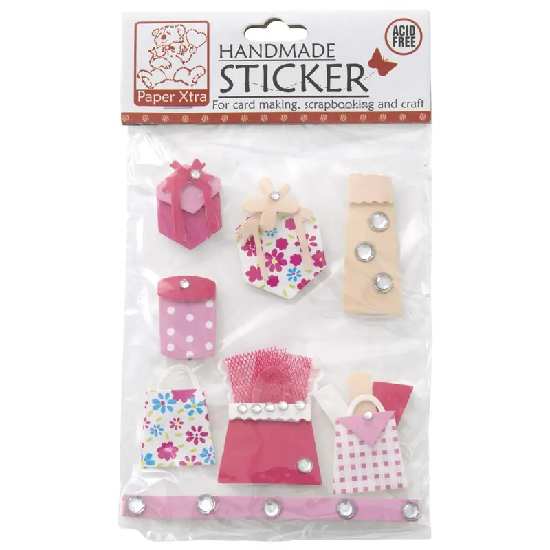 Sullivans Handmade Pink Gift-Themed Sticker 1