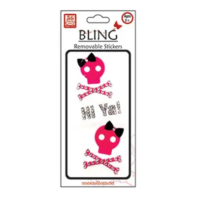 Sullivan'S 'Hi Ya' Bling Acrylic Sticker 1