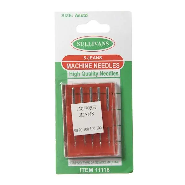 Sullivans Jeans-Specific Machine Needles – Mixed Sizes 1