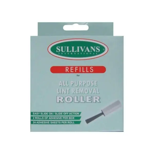 Sullivans Lint Roller Refill – 24 Adhesive Sheets Per Pack 1