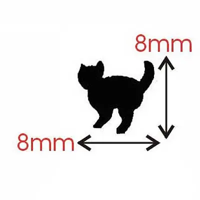 Sullivans Mini Cat-Shaped Craft Punch – 8Mm Detail Cutter 1