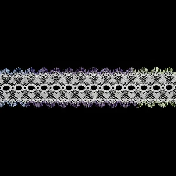 Sullivans Multicolored Eyelet Lace Trim – 40 Mm Width 1