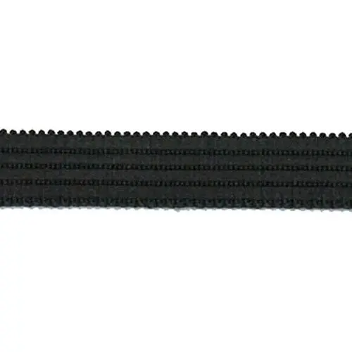 Sullivans Non-Roll Black Elastic Band, 6 Mm Width 1