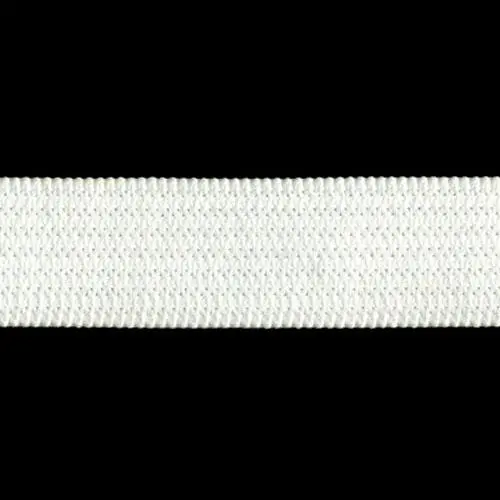 Sullivans Non-Roll Elastic Band – Soft White, 12Mm Width 1