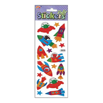 Sullivan'S Puffy Space-Themed Sticker 1
