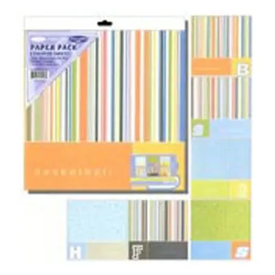 Sullivans Sports-Themed Scrapbook Paper Collection, 6-Sheet Pack 1