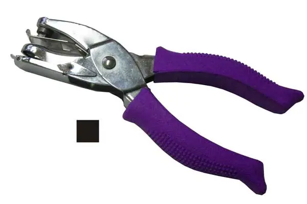 Sullivans Square Hand Punch Tool – Manual Paper & Cardstock Hole Punch 1