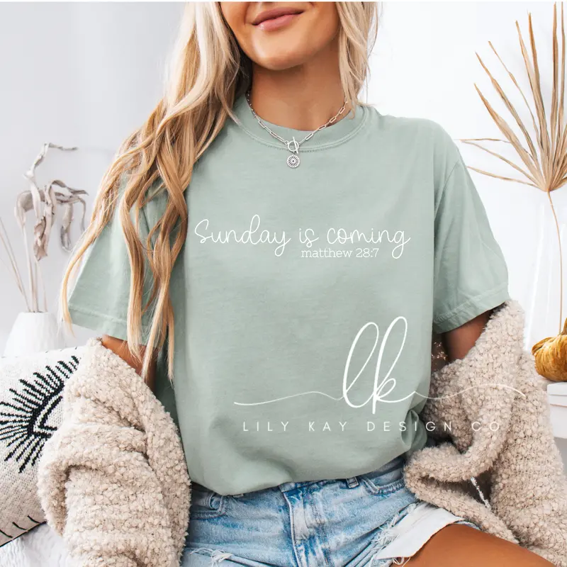 Sunday Is Coming – Anticipatory Worship Apparel 1