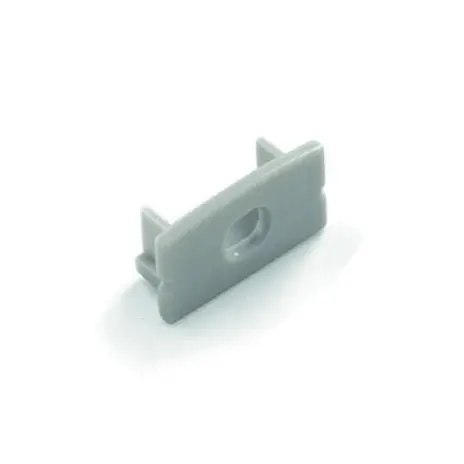 Surface-Mount Led Channel End Caps – Durable Plastic, Per Pair 1