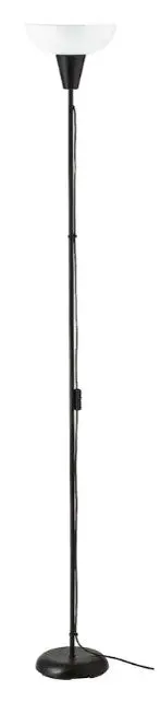 Tagarp Adjustable Floor Uplighter – Black And White Design 1