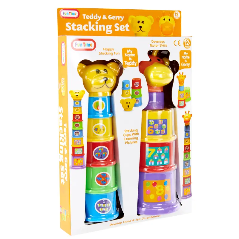 Teddy And Gerry Stacking Toy Set For Toddlers 1