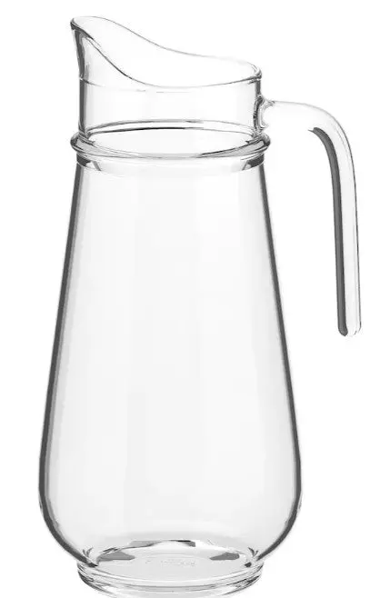 Tillbringare Large Clear Glass Jug – 1.7-Litre Serving Pitcher 1
