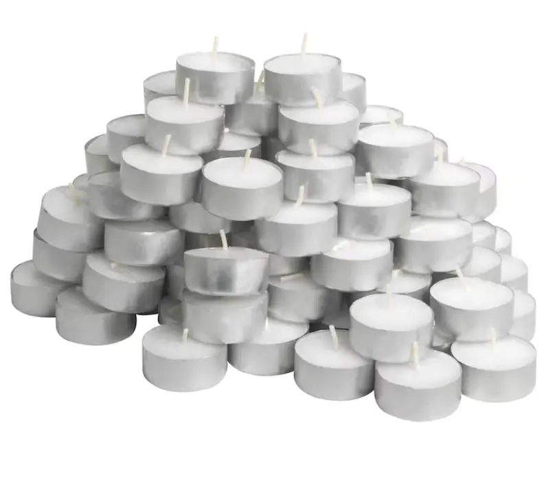 Tillvaro Unscented Soy Tealight Candles (Pack Of 10) 1