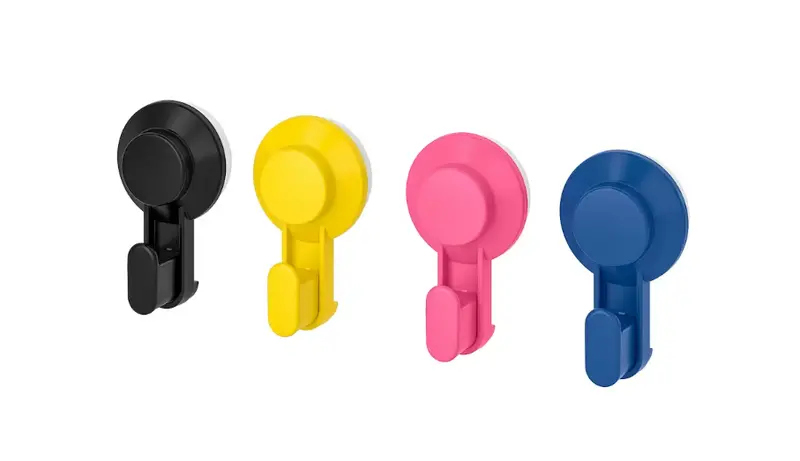 Tisken Suction Cup Hook – Assorted Colors 1