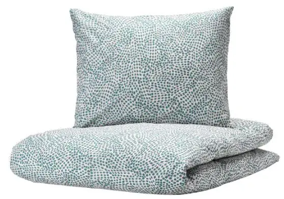 Tradkrassula Reversible Duvet Cover Set – Blue & White, 200X200 Cm + 2 Pillowcases 1