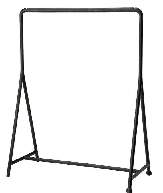 Turbo Black Freestanding Clothes Drying Rack – Indoor/Outdoor Use, 117X59 Cm 1