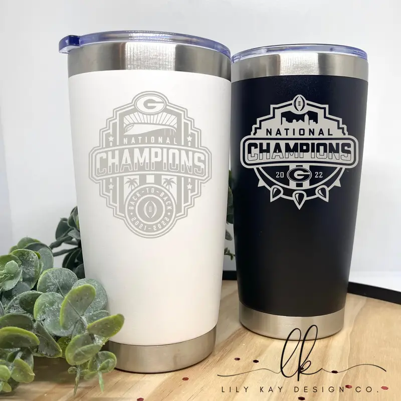 Uga-Themed Championship Tumbler – 40Oz 1