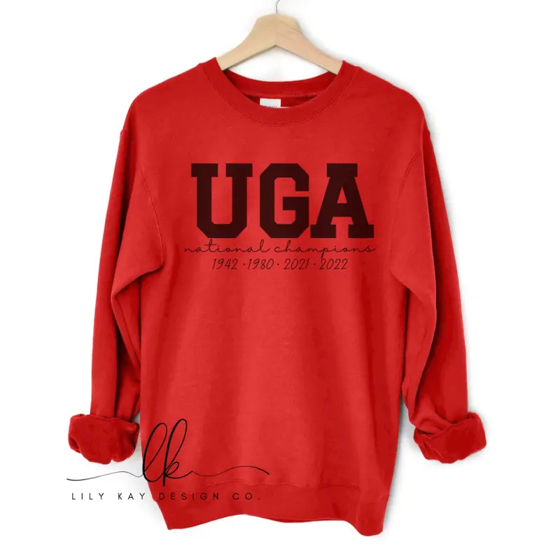 University Of Georgia 2022 National Championship Commemorative Ornament