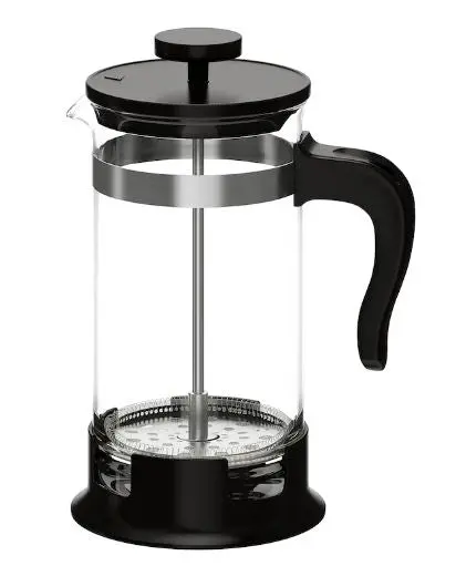 Upphetta Stovetop Coffee Maker – Borosilicate Glass Carafe, 1.2L 1