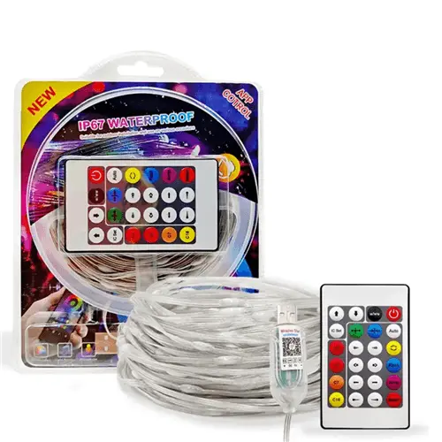 Usb-Powered Rgb Fairy String Lights – 5V, 10M Length, Ip67 Waterproof 1