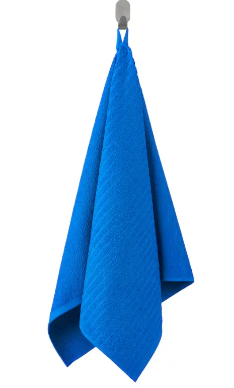 Vågsjön Quick-Dry Hand Towel – Bright Blue, 50X100 Cm 1