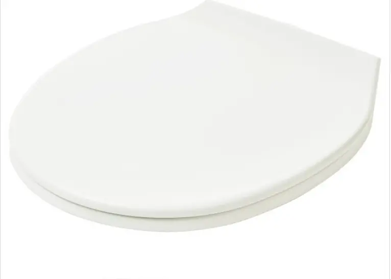 Valloxen Soft-Close Toilet Seat – Matte White Finish 1