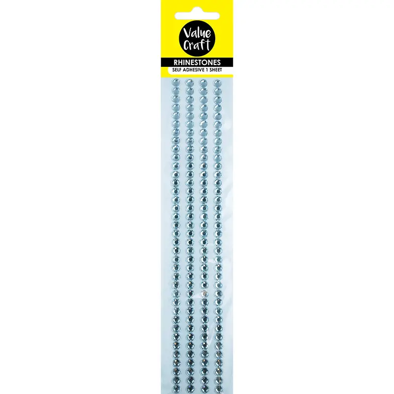 Value Craft Crystal Rhinestone Strip Stickers – 8Mm Width 1