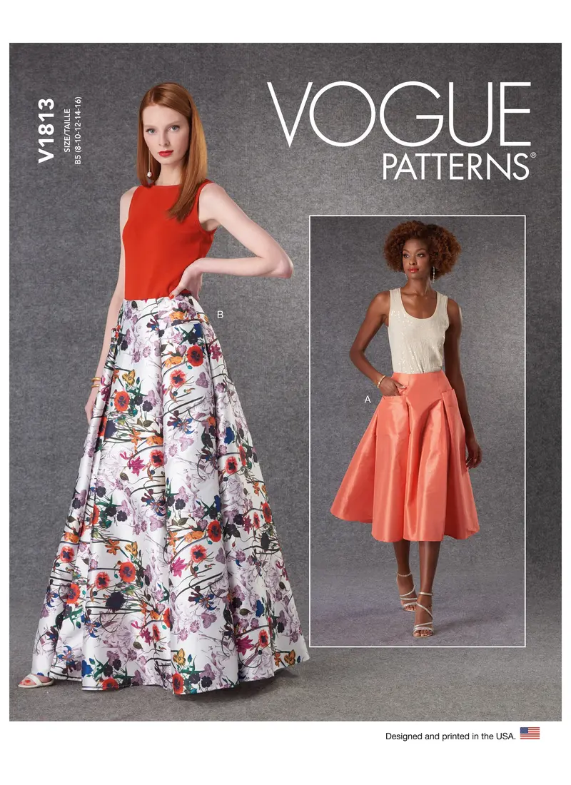 Vogue V1813 Unisex-Style Sewing Pattern 1