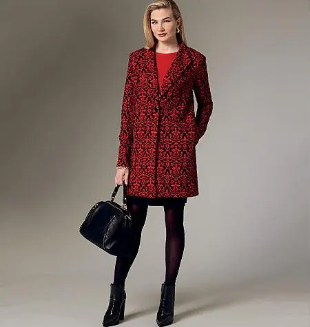 Vogue V9133 Stylish Blazer-Style Jacket Pattern For Misses 1
