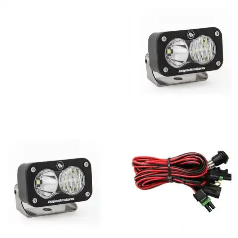 Baja Designs S2 Sport Led Driving/Fog Light Kit – 3" X 2", Dual 2-Led Bulbs 1