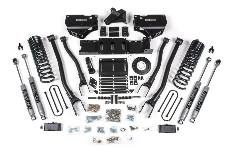 Bds Suspension 4-Inch Lift System – Model Bds1668H For 2019–2020 Ram 3500 Diesel (4-Link, No Overload) 1