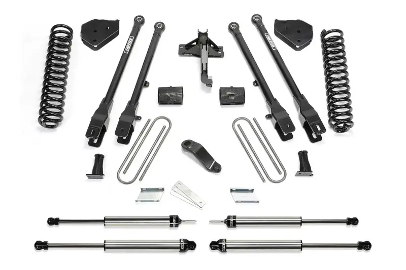 Fabtech K2254Dl Four-Link Rear Suspension System With Dual-Linked Shocks – Fits 2017–2021 Ford F-250/F-350 4Wd Gas Models 1