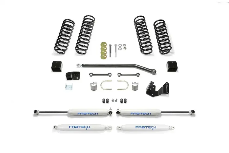 Fabtech Sport Ii Lift Kit K4085 – 3-Inch System With Performance Shocks For 2007–2018 Jeep Jk 2-Door 1