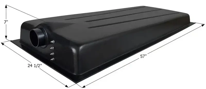 Icon 01611 Center-Drain High-Temperature Oil Filter – Ht708Ed End Drain Configuration 1