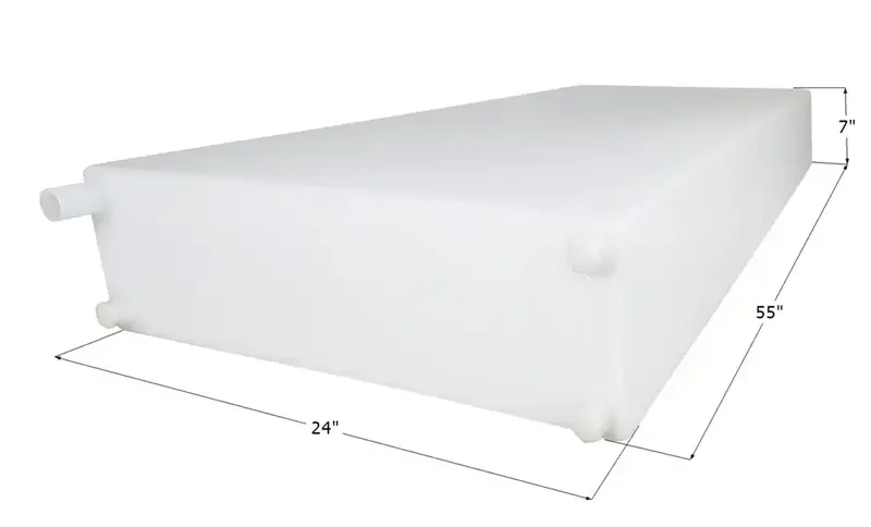 Icon Fresh Water Tank – 55X24X7 Inch Capacity, Wt3594 Model For Rv Or Trailer Use 1