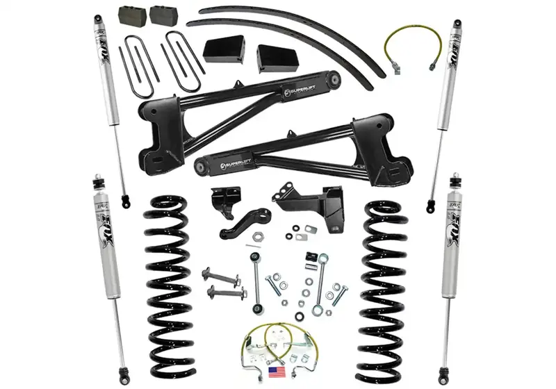 Superlift K985F 8-Inch Lift Kit With Fox Shocks — Radius Arm System For 2008–2010 Ford F-250/F-350 4Wd Diesel 1