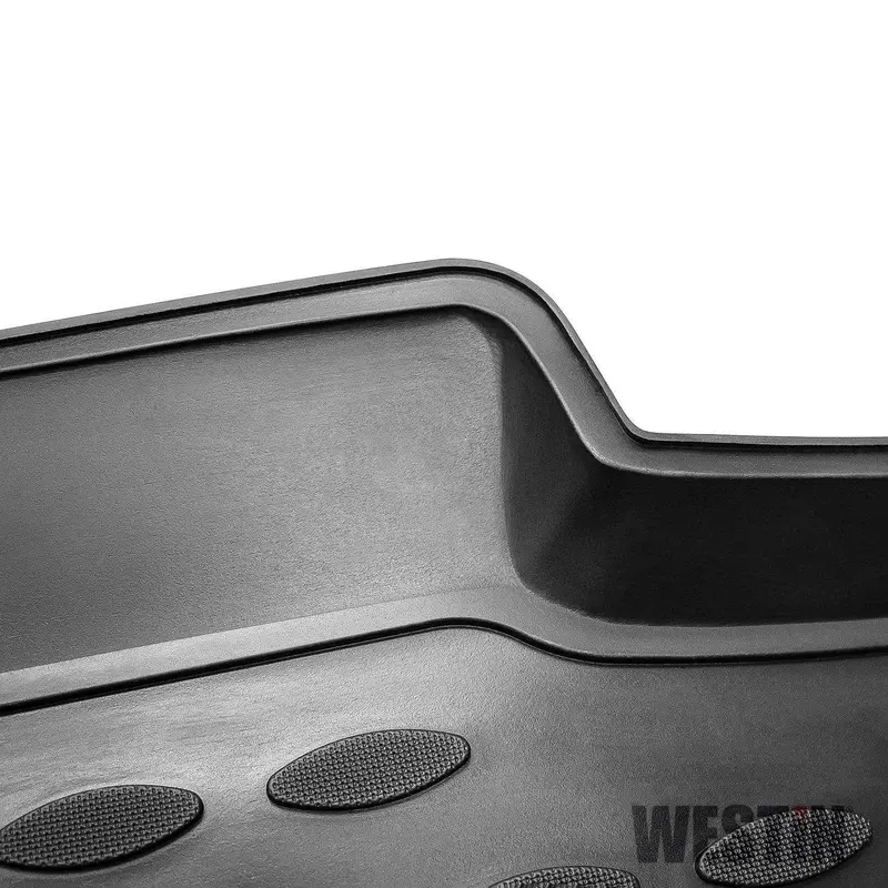 Westin Profile 4-Piece Black Floor Liners – Custom-Fit Front & Rear Protection 1