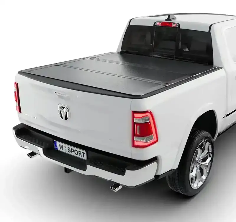 Worksport Al3 Pro Hard Tri-Fold Truck Bed Cover For 2019–2024 Ram 1500 (Excluding Rambox), 6'4" Bed 1